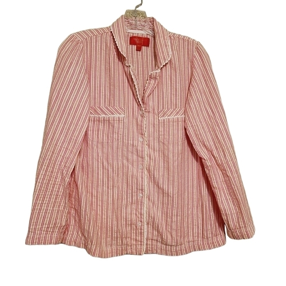 Victoria's Secret Red Label | Women's Two Piece Striped Pajama Pants Set (Small) - Picture 2 of 16